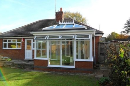White PVCu Orangery White PVCu Orangery,