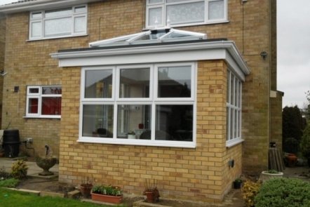 White PVCu Orangery White PVCu Orangery,