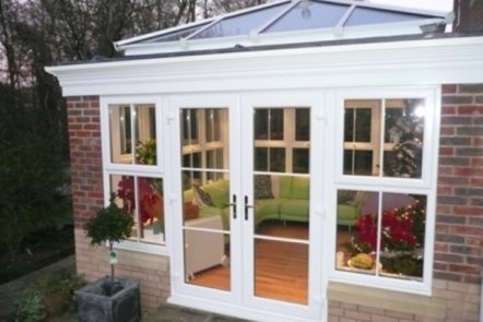 White PVCu Orangery White PVCu Orangery,