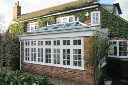 White PVCu Orangery White PVCu Orangery,