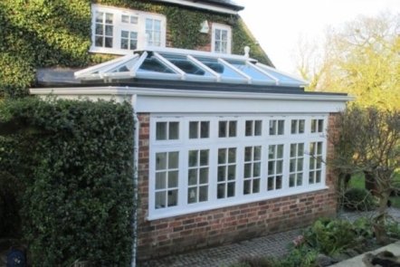White PVCu Orangery White PVCu Orangery,