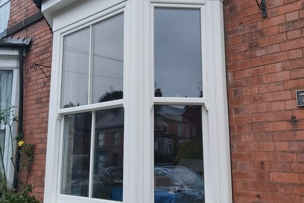 White Sliding Sash Windows, 