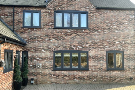 Anthracite Flush Fit Windows, 