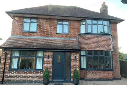 Anthracite Grey PVCu, 