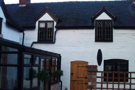 Black Aluminium Lead Windows, 