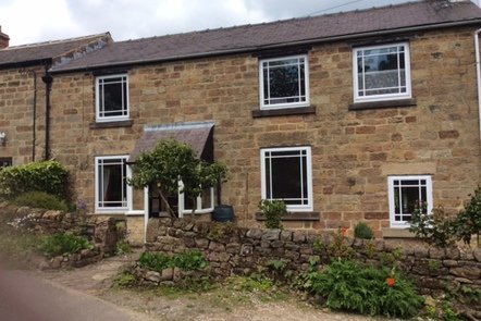 White PVCu Georgian Bar Windows, 